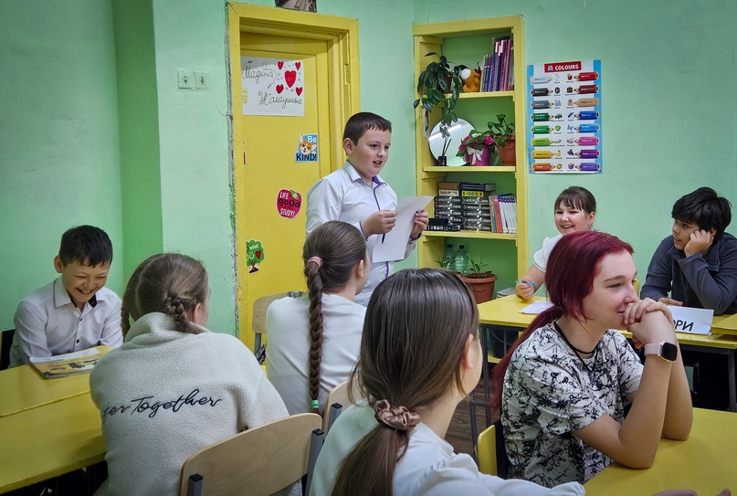 Дебаты среди учеников 5-6 классов в рамках празднования "Дня молодого избирателя".